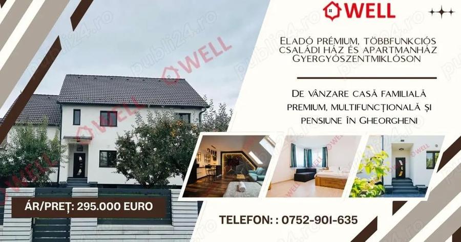 De vanzare casa familiala premium, multifunc?ionala ?i pensiune in Gheorgheni pe strada Vararilor - 9