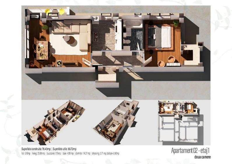 KAMSAS | 2 CAMERE DECOMANDAT | OFERTA | TVA INCLUS | - 1