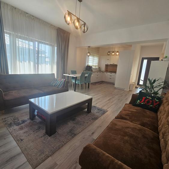 Vila 1000 mp curte,130 mp utili,mobilata si utilata modern,Balotesti-Saftica. - 2