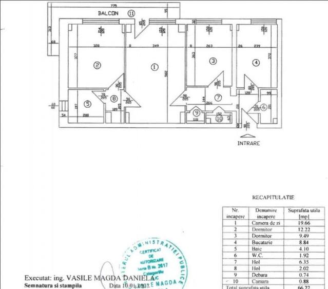 Apartament 3 camere de vanzare Drumul Taberei - 26
