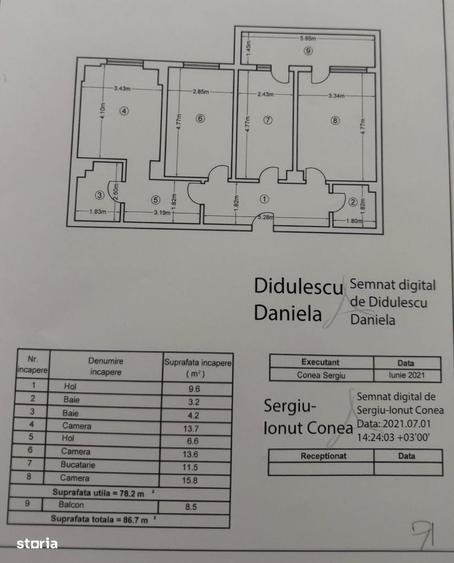 Ap. 3 Camere Mobilat/Utilat, Parcare Subterana, Boxa Inclusa, Comis 0% - 6