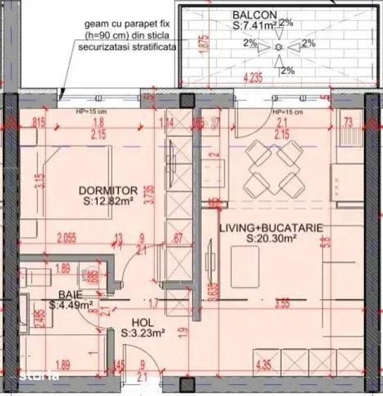 Apartament 2 camere langa scoala si centru comercial metrou la - 2