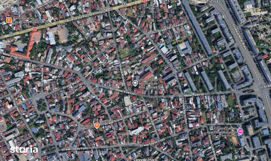 Teren de 1018 mp, în Iancului