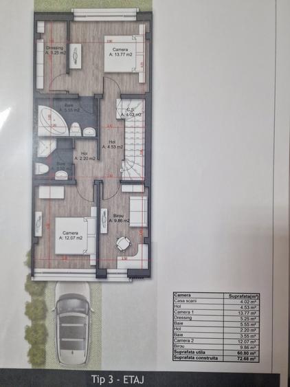De Vanzare Teren Bragadiru|10.000 Mp|Plan Disponibil Case Insiruite|10 Loturi - 5