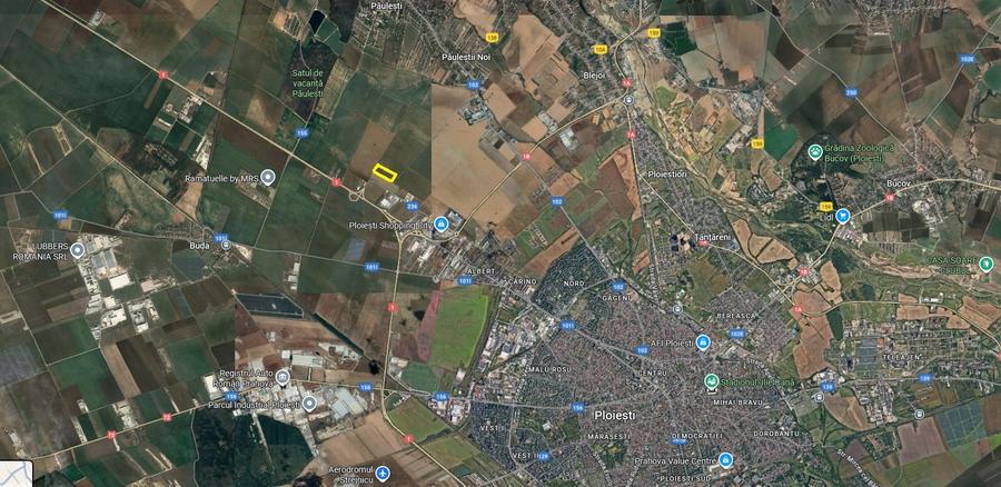 Metro Ploiesti - Paulesti, vanzare teren 39.144mp. - 6