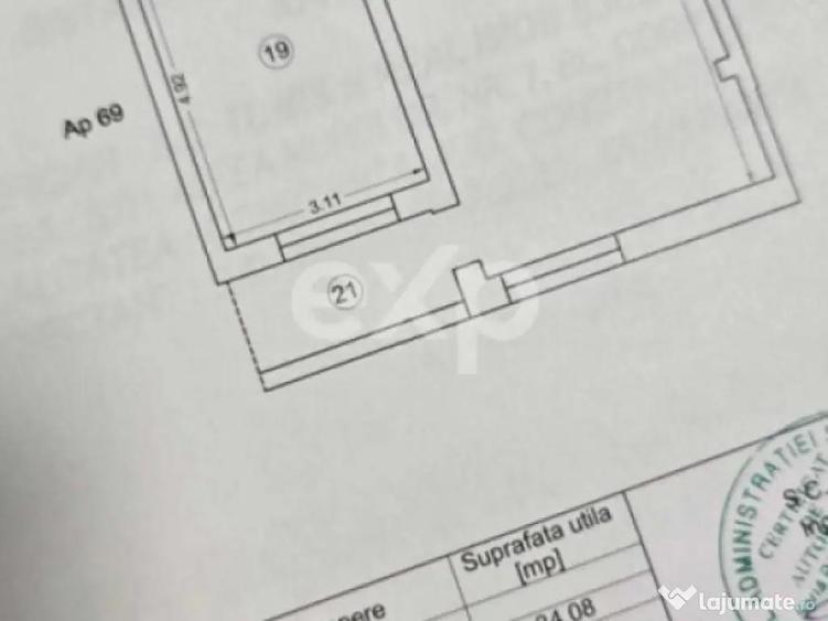 De vanzare apartament 2 camere semidec, et. 9/11, zona Euro - 5