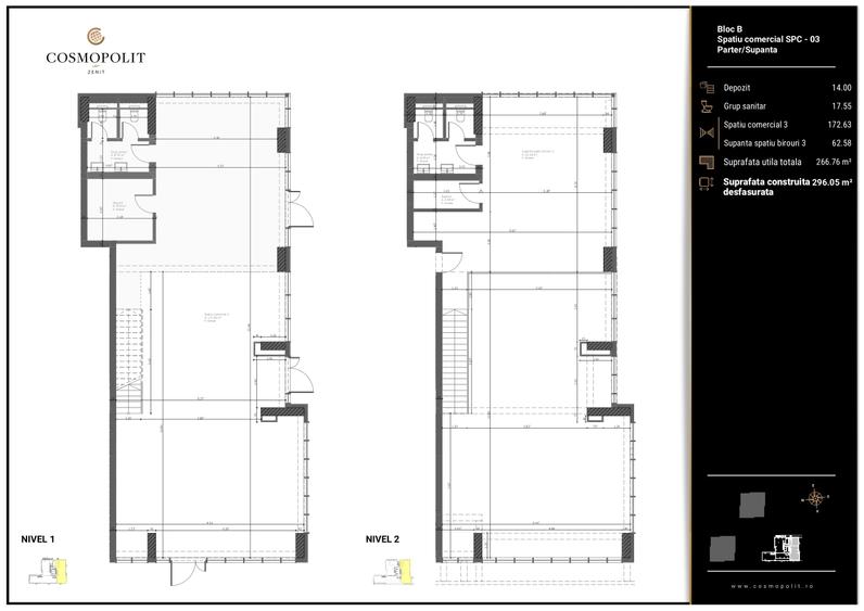 Spatiu comercial Cosmopolit Zenit Bloc B - 5