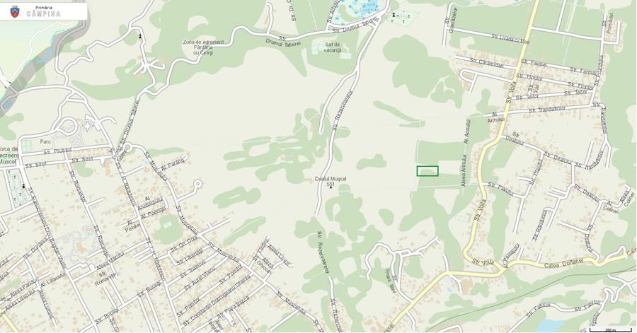 OFERTĂ SPECIALĂ! Teren intravilan de vânzare în Câmpina pe Dealul Muscel - 12