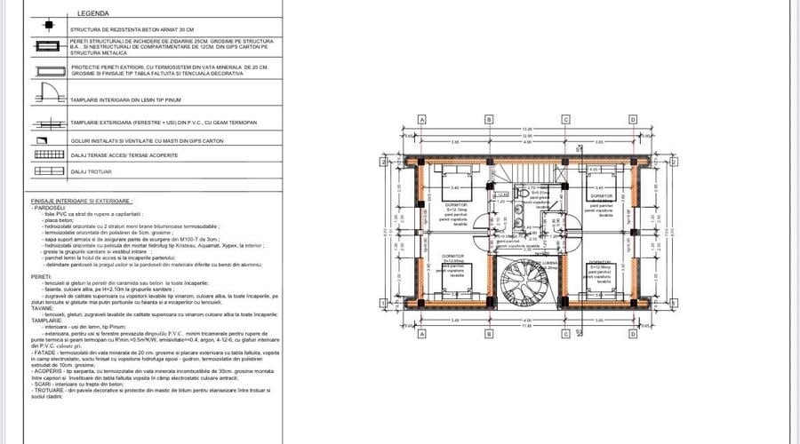 Casa pasiva cu pompa caldura Harman, p+1, in constructie, se vinde la cheie - 7