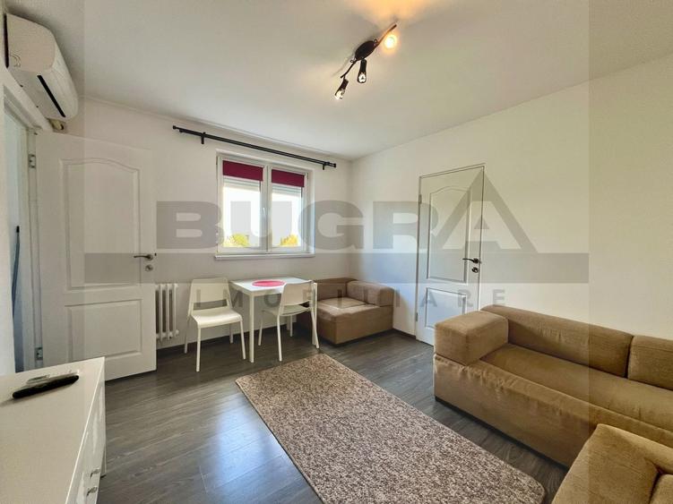 Apartament cu 2 camere semidecomandat, mobilat în Gheorgheni