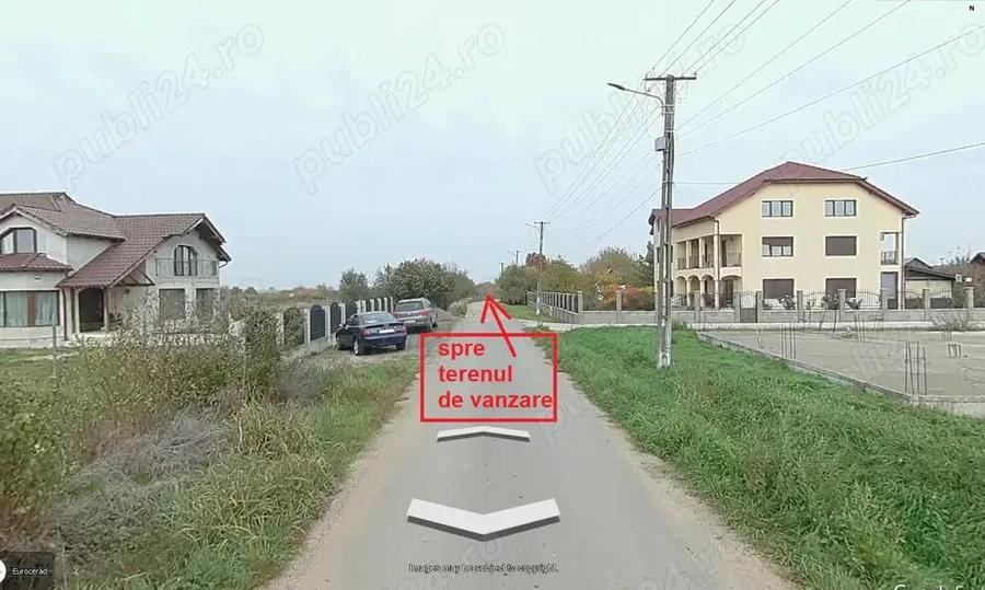 Teren pretabil locuri de casa Fantanele, 4450 mp fs.41 ml 56500 euro - 4