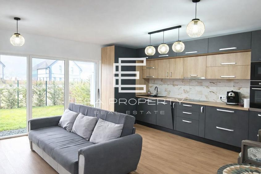 Casă nouă tip duplex, pe un singur nivel, mobilată și utilată, Talmaciu - 3