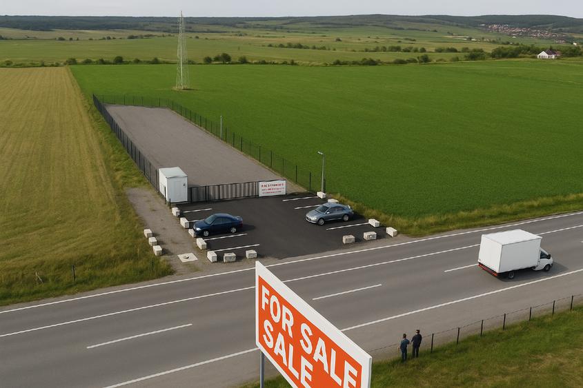 De vânzare sau închiriere teren intravilan curți construcții cu utilități - 6