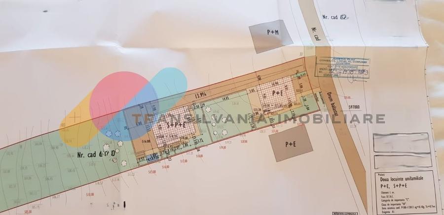 Teren autorizat pentru doua case - 2033mp - Chinteni - 6