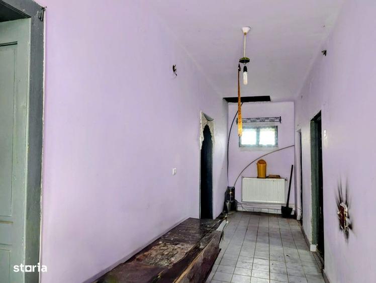 Hala de productie + casa de locuit, cu teren generos - in Hodis, comun - 7