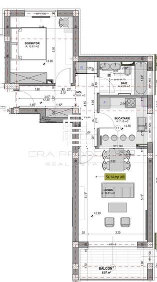 Apartament 2 camere - 54 mp - etaj 1 - zona Aeroport /Sibiu - 10