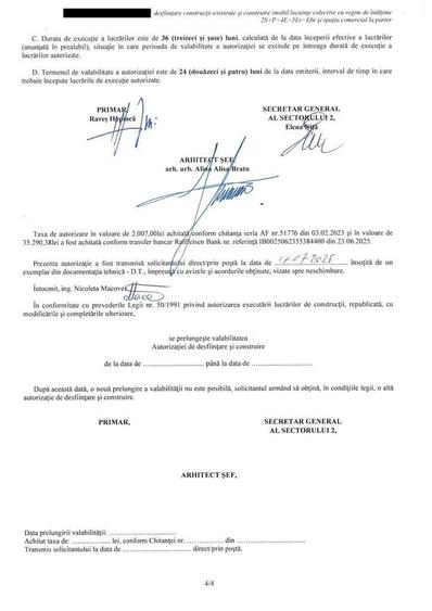 Teren cu Autorizatie | Sector 2 | Zona Barbu Vacarescu - 11