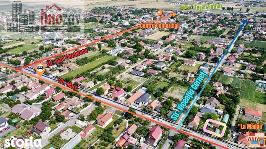 Teren de vanzare in Mo?ni?a Veche langa La Madau! - 2