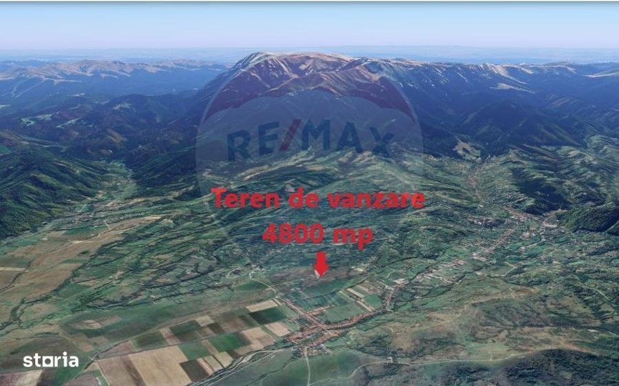 Teren Tohanu Nou, intrare Sohodol, 4800mp - 4