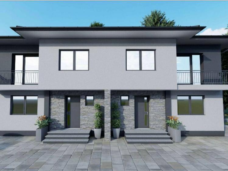 Duplex de vanzare, 124 mp, la rosu sau semifinisat - 6