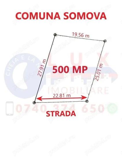 ID 7576 Teren intravilan *Comuna Somova - 1
