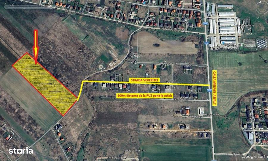 Terenuri de vanzare Mosnita Noua TOATE UTILITATILE-plata RATE - 3