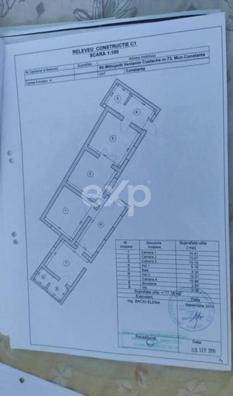 De vânzare casă , 4 camere, 2 bai, 2 bucătarii, zona Viile Noi, Constanta - 8