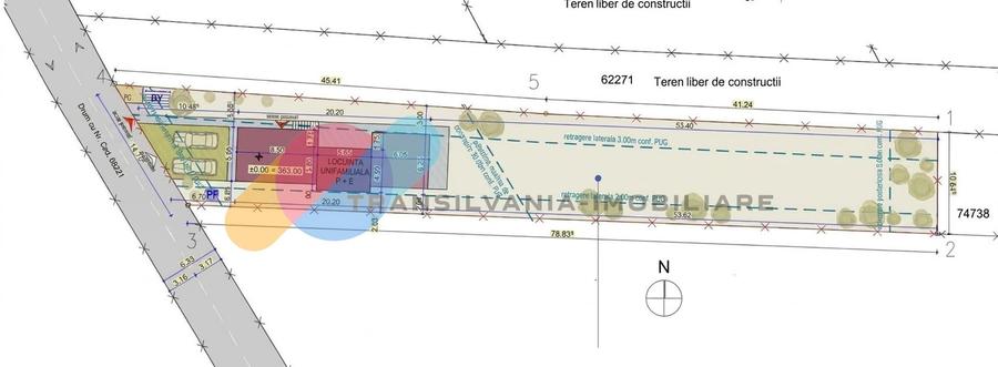 Teren Construcții intravilan de 922 mp, în Dezmir
