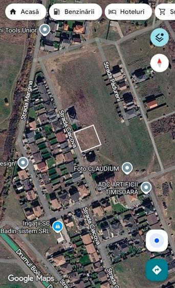 Teren Construcții intravilan de 611 mp, în Moșnița Nouă