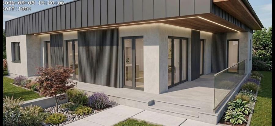 Casă individuală cu 4 camere cu Teren 580 Mp în Moara Nica