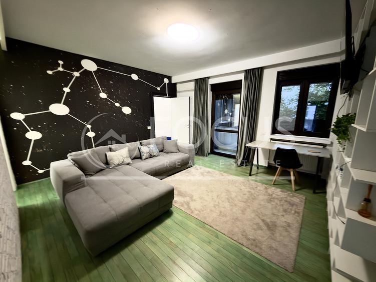 Apartament cu 2 camere semidecomandat, mobilat în Dorobanți