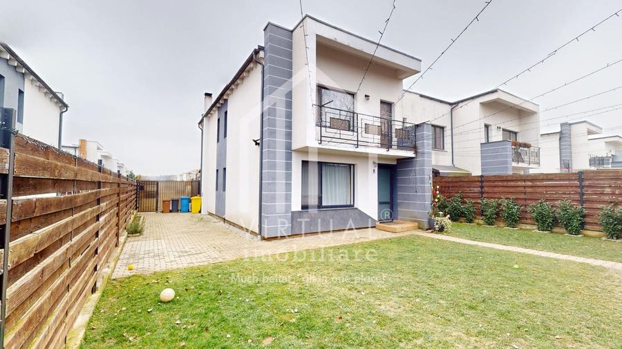 quadruplex cu 3 camere, 80mp utili, 249mp teren, acces auto,Turnisor - 1