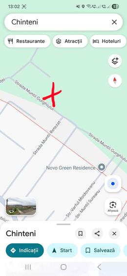 Vand teren Chinteni (parcela de 498mp) - 1