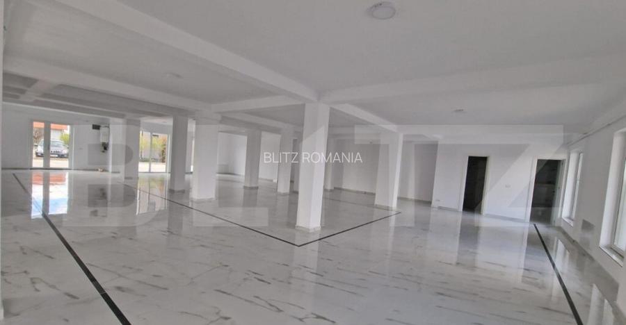 Spatiu comercial nou, 307 mp, 7 locuri parcare, Dumbravita