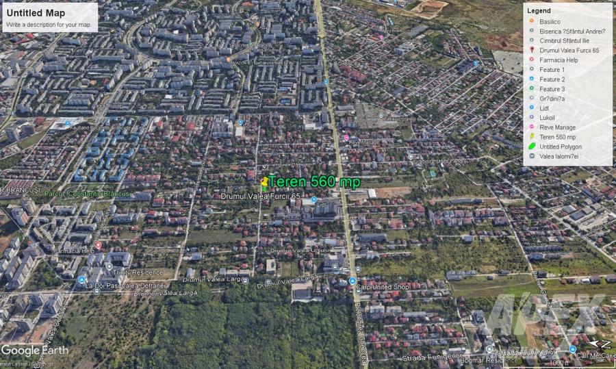 Teren imprejmuit 800 m | Toate Utilitatile | Drumul Taberei - Valea Furcii - 2