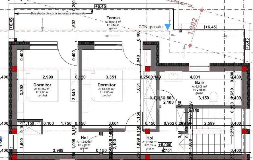 Apartament 4 camere , bloc tip vila, Eugen Ionesco - 8