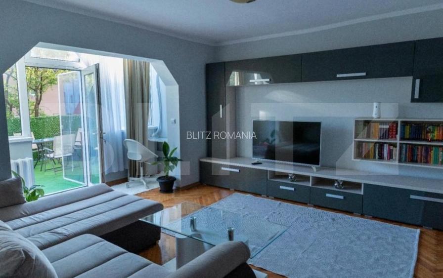 Apartament de inchiriat, cu 3 camere, terasa 20mp + garaj, Complexul Studentesc Apartament de inchiriat, cu 3 camere, terasa 20mp + garaj, Complexul Studentesc