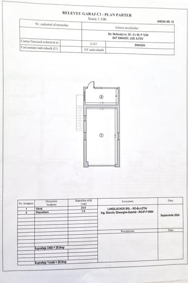 Vanzare vila 6 camere 316mp + garaj + teren 1490mp Centru Snagov ILFOV - 34
