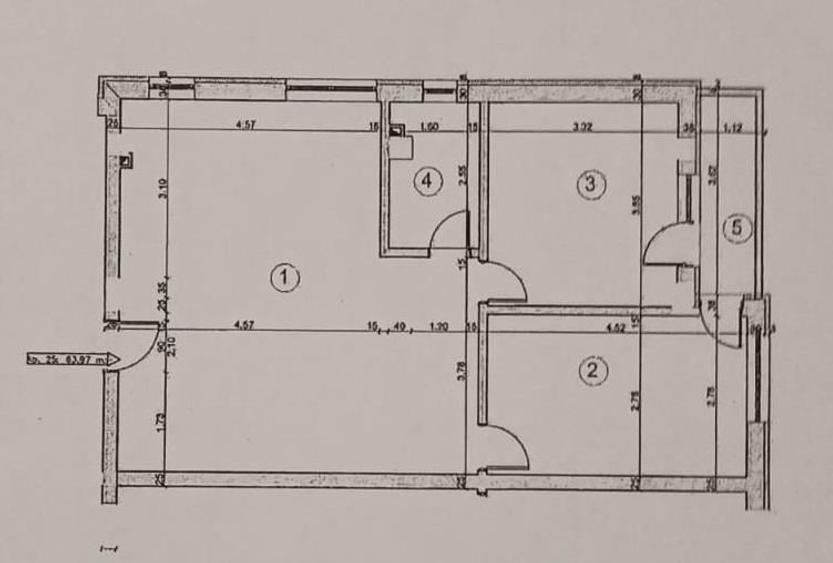 Apartament 3 camere zona Iulius Mall - 2