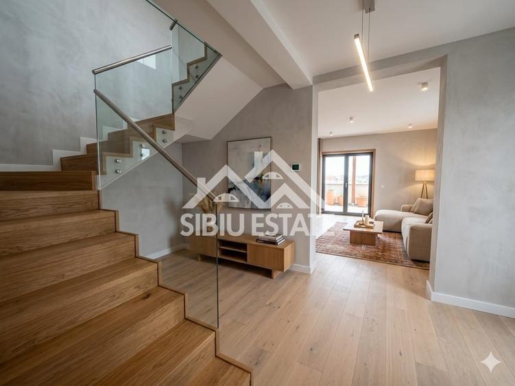 Casa 4 camere, 2 bai, curte si terasa Sibiu Calea Cisnadiei - 3