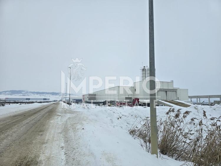 Teren intravilan cu PUZ aprobat POT 75% si CUT 2 pentru hale/fabrici! - 2