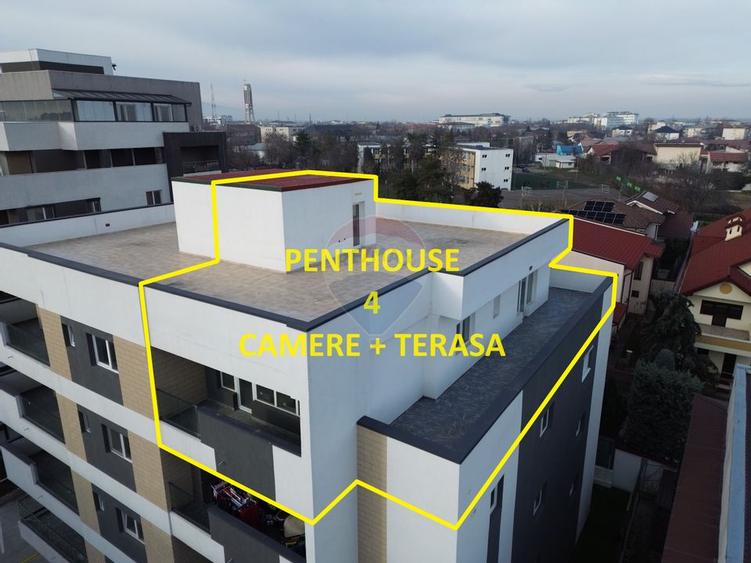 Penthouse 4 camere + terasa amenajata! - 1