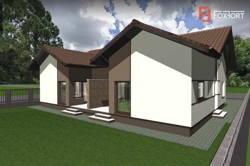 Teren intravilan pretabil constructii, autorizatie + fundatie, Giarmata-Vii - 8