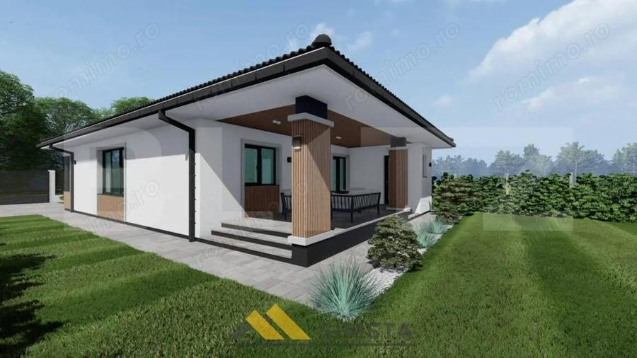 Casa finisata la cheie la intrare in Santandrei racordata la toate utilitatile - 17