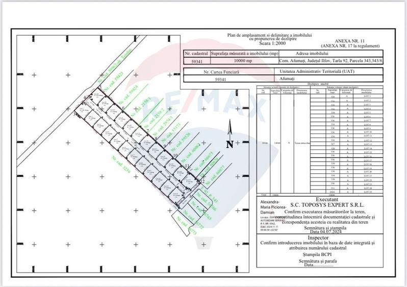 Vanzare teren intravilan 10.000mp Afumati - Strada Teiului - 11
