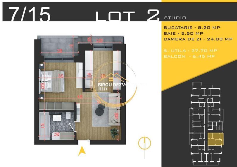 Investitie pret promo Titan pallady metrou Teclu asamblu modern - 10