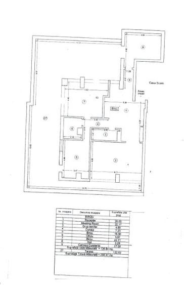 Tomis Nord, spatiu BIROURI, 225 mp., 2 locuri parcare proprii - 2