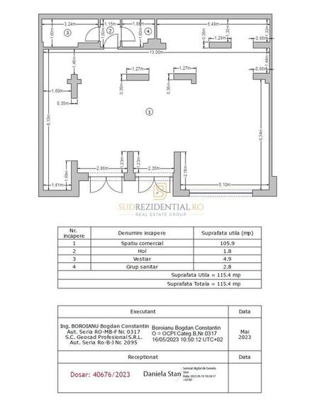 Spatiu comercial stradal, 115,40 mp, Drumul Binelui, Metalurgiei Park - 8