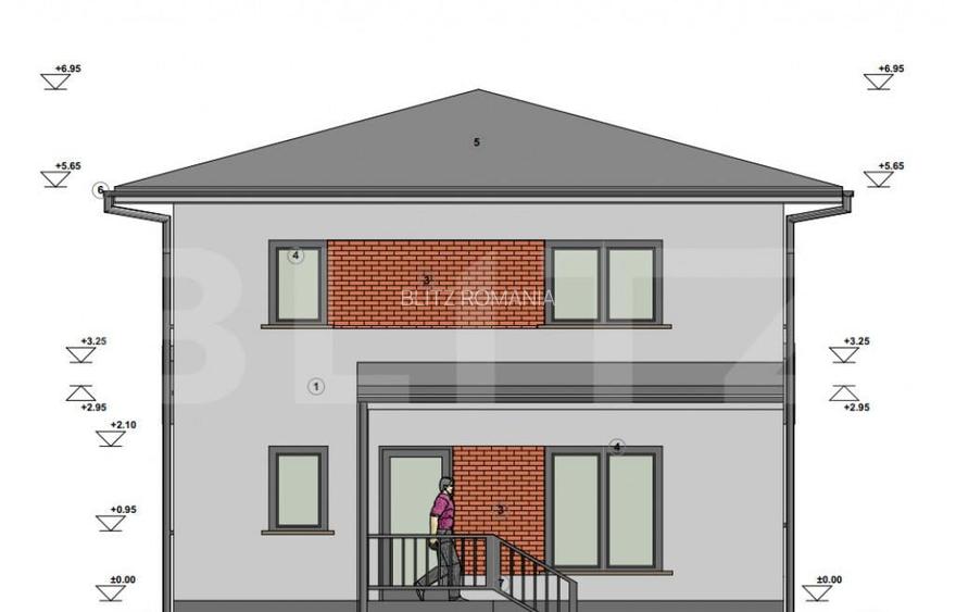 Casa spatioasa cu teren de 530 mp in Dezmir