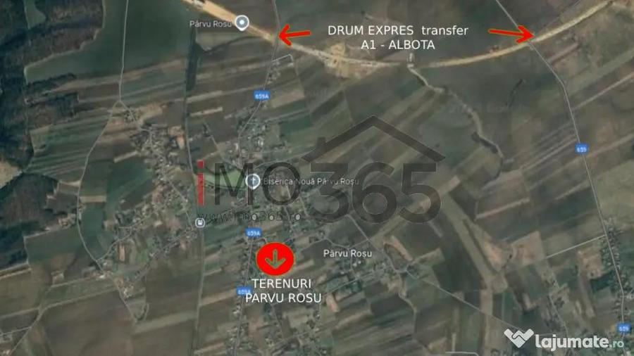 Teren intravilan loturi Parvu Rosu 500 mp - aproape de Pites - 4